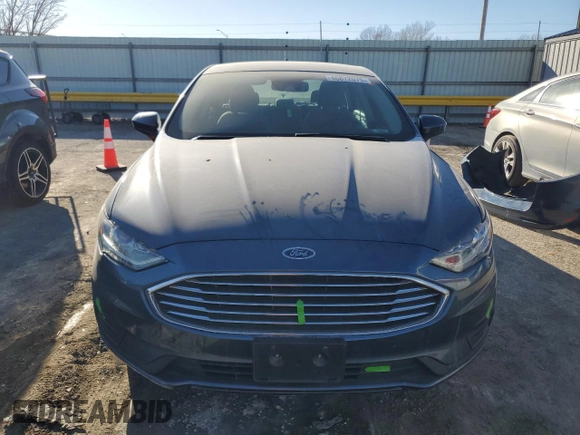 2019 Ford Fusion S with VIN 3FA6P0G71KR199089, listed as a Copart auction lot 46872075 with 85,472 mi miles and Salvage Title. Bid and sale history available at DreamBid. Image 5.