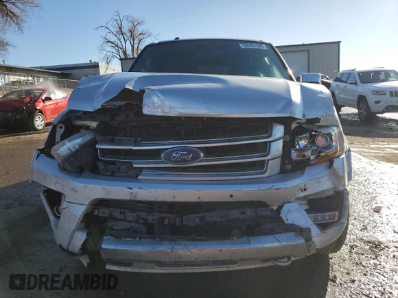 2017 Ford Expedition Max Platinum with VIN 1FMJK1MT8HEA21889, listed as a Copart auction lot 88487585 with 176,796 mi miles and Salvage title. Bid and sale history available at DreamBid. Image 5.
