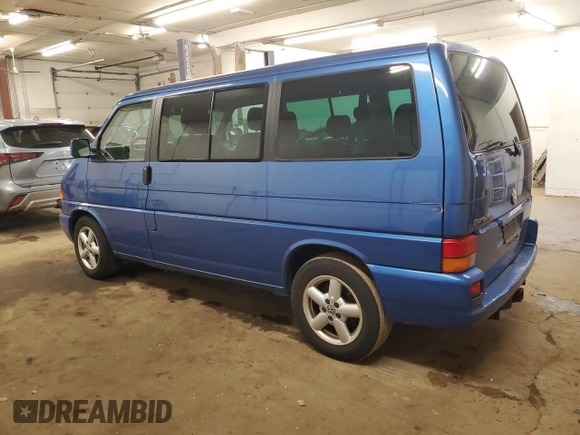 2003 Volkswagen EuroVan с VIN WV2KB47053H044308, выставлен на аукционе Copart как лот 81267494 с пробегом 174 679 миль миль и Чистый • Clean title. История ставок и продаж доступна на DreamBid. Изображение 2.