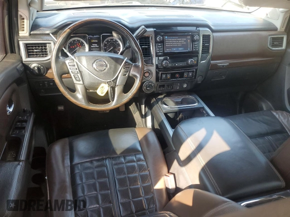 2016 Nissan Titan XD S with VIN 1N6AA1F40GN514555, listed as a Copart auction lot 46584855 with 312,334 mi miles and Salvage Title. Bid and sale history available at carsss.com. Image 8.