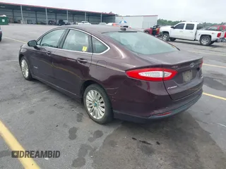 2013 Ford Fusion SE Hybrid with VIN 3FA6P0LU2DR178539, listed as a IAAI auction lot 42120614 with 177,500 mi miles. Bid and sale history available at carsss.com. Image 3.