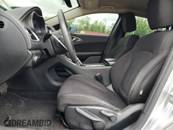 2015 Chrysler 200 Limited with VIN 1C3CCCAB0FN683937, listed as a Copart auction lot 56407055 with 107,889 mi miles and Salvage title. Bid and sale history available at DreamBid. Image 7.