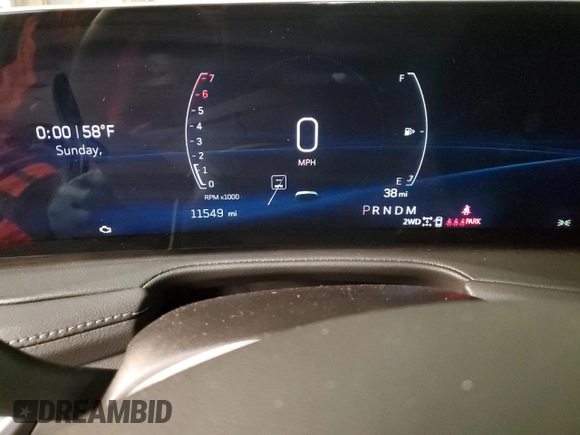 2024 Cadillac XT4 AWD Premium Luxury z VIN 1GYFZDR42RF137782, wystawiony jako Copart lot #79015104 z przebiegiem 11 549 mil mil oraz Czysty tytuł • Clean title. Historia ofert i sprzedaży dostępna na DreamBid. Obrazek 9.