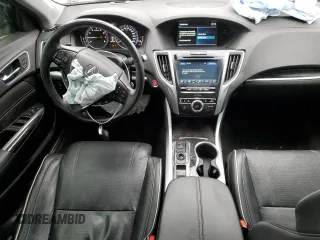 2018 Acura TLX w/Advance Pkg with VIN 19UUB3F78JA800267, listed as a Copart auction lot 45623984 with 125,758 mi miles and Salvage Title. Bid and sale history available at carsss.com. Image 8.