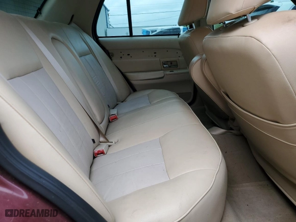 2007 Mercury Grand Marquis GS with VIN 2MEFM74VX7X621446, listed as a Copart auction lot 50828385 with 27,652 mi miles and Salvage Title. Bid and sale history available at carsss.com. Image 10.