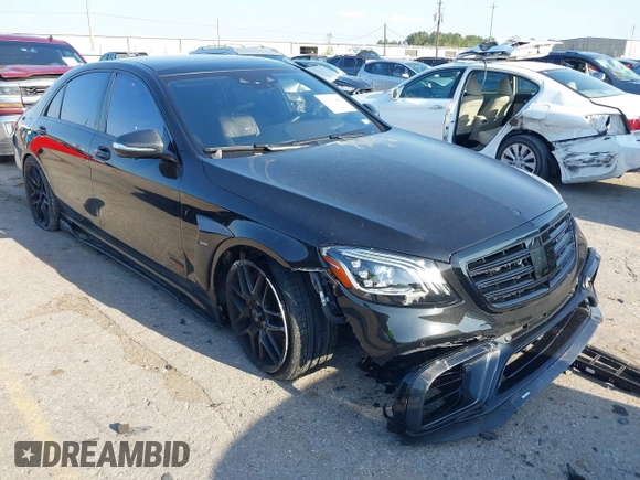 2018 Mercedes-Benz S 63 AMG with VIN WDDUG8JB0JA343131, listed as a IAAI auction lot 41863404 with 29,778 mi miles and . Bid and sale history available at DreamBid. Image 1.