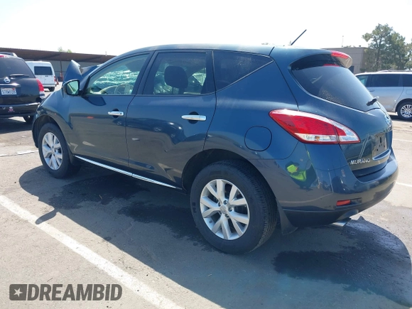 2014 Nissan Murano SV with VIN JN8AZ1MU7EW400787, listed as a IAAI auction lot 42087179 with 99,702 mi miles and . Bid and sale history available at carsss.com. Image 3.
