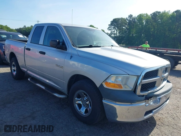 2009 Dodge 1500 ST with VIN 1D3HB18K29S806066, listed as a IAAI auction lot 42143935 with 246,076 mi miles and . Bid and sale history available at DreamBid. Image 1.