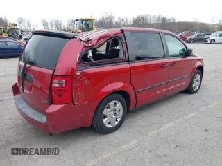 2008 Dodge Grand Caravan SE with VIN 1D8HN44H08B191755, listed as a IAAI auction lot 41895632 with 99,475 mi miles and . Bid and sale history available at DreamBid. Image 4.