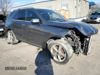 2017 Mercedes-Benz GLE 350 with VIN 4JGDA5HB8HA944602, listed as a Copart auction lot 83788524 with 64,860 mi miles and Salvage title. Bid and sale history available at DreamBid. Image 4.
