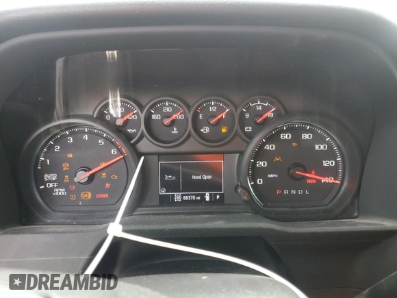 2022 Chevrolet Silverado 1500 Custom Trail Boss with VIN 3GCPDCEK9NG574548, listed as a Copart auction lot 50607135 with 66,370 mi miles and Clean Title. Bid and sale history available at DreamBid. Image 9.