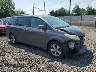 2012 Toyota Sienna XLE AAS with VIN 5TDYK3DC3CS237344, listed as a Copart auction lot 63271815 with 105,860 mi miles and Salvage title. Bid and sale history available at DreamBid. Image 4.