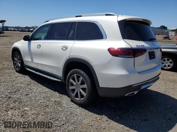 2020 Mercedes-Benz GLS with VIN 4JGFF5KE4LA134647, listed as a Copart auction lot 65257493 with 56,189 mi miles. Bid and sale history available at carsss.com. Image 2.