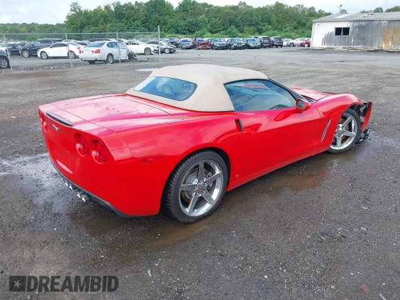 2008 Chevrolet Corvette with VIN 1G1YY36W185107235, listed as a IAAI auction lot 42454491 with 30,044 mi miles and . Bid and sale history available at DreamBid. Image 4.