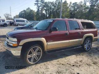 2000 Chevrolet Suburban LT with VIN 3GNEC16T0YG132453, listed as a Copart auction lot 75047174 with 0 mi miles and Salvage Title. Bid and sale history available at carsss.com. Image 1.