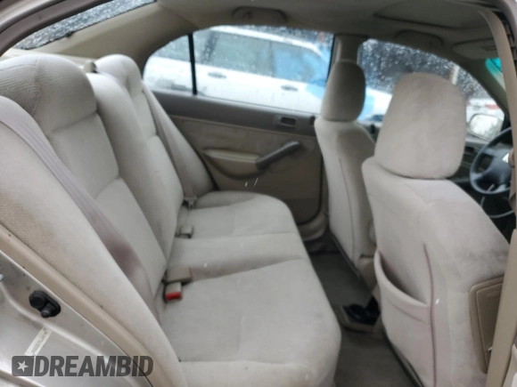 2001 Honda Civic EX with VIN 1HGES257X1L048799, listed as a Copart auction lot 51830975 with 201,051 mi miles and Salvage Title. Bid and sale history available at carsss.com. Image 10.