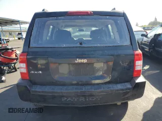 2010 Jeep Patriot Sport with VIN 1J4NF2GB9AD518345, listed as a Copart auction lot 52528755 with 175,193 mi miles and Salvage Title. Bid and sale history available at carsss.com. Image 6.