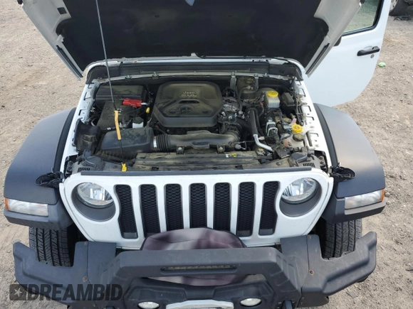 2018 Jeep Wrangler Unlimited Rubicon z VIN 1C4HJXFN3JW176213, wystawiony jako Copart lot #53963755 z przebiegiem 53 094 mil mil oraz Szkoda całkowita • Salvage title. Historia ofert i sprzedaży dostępna na DreamBid. Obrazek 12.
