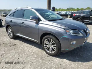 2013 Lexus RX 350 with VIN 2T2ZK1BA3DC128141, listed as a Copart auction lot 51481585 with 43,352 mi miles and Salvage Title. Bid and sale history available at DreamBid. Image 4.