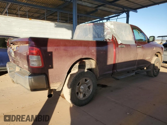 2019 Ram 2500 Tradesman z VIN 3C6UR5CL2KG614175, wystawiony jako Copart lot #85055404 z przebiegiem 106 566 mil mil oraz Szkoda całkowita • Salvage title. Historia ofert i sprzedaży dostępna na DreamBid. Obrazek 3.