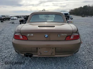 2001 BMW Z3 3.0i with VIN WBACN53491LJ55878, listed as a Copart auction lot 84681544 with 106,059 mi miles and Clean Title. Bid and sale history available at carsss.com. Image 6.