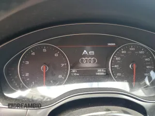 2013 Audi A6 Premium Plus with VIN WAUGGAFC9DN130429, listed as a Copart auction lot 63611005 with 146,580 mi miles and Salvage title. Bid and sale history available at DreamBid. Image 9.