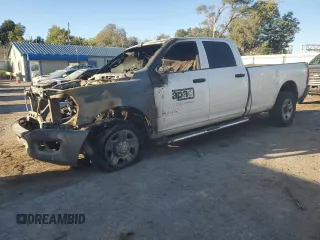 2021 Ram 2500 Tradesman с VIN 3C6UR4HJ3MG600449, выставлен на аукционе Copart как лот 50886915 с пробегом Не указан миль и Списание • Salvage title. История ставок и продаж доступна на DreamBid. Изображение 1.