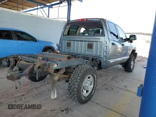 2007 Dodge Ram 2500 Laramie with VIN 1D7KS28AX7J585398, listed as a Copart auction lot 67407944 with 0 mi miles and Salvage Title. Bid and sale history available at carsss.com. Image 3.