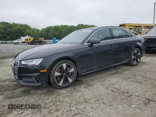2017 Audi A4 Premium Plus with VIN WAUENAF45HN012731, listed as a Copart auction lot 60073295 with Not provided miles and Salvage title. Bid and sale history available at DreamBid. Image 1.