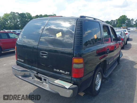 2003 Chevrolet Tahoe LS with VIN 1GNEC13V13J277725, listed as a IAAI auction lot 42610589 with Not provided miles and . Bid and sale history available at DreamBid. Image 4.