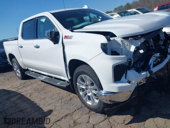 2024 Chevrolet Silverado 1500 LTZ with VIN 1GCUDGED1RZ322262, listed as a IAAI auction lot 41690088 with Not Provided miles and . Bid and sale history available at DreamBid. Image 1.