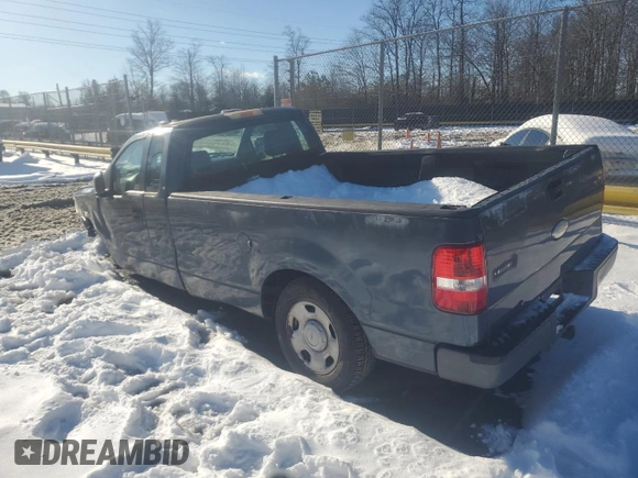 2006 Ford F-150 XL with VIN 1FTPF12V06NB74271, listed as a Copart auction lot 41671455 with 0 mi miles and Salvage Title. Bid and sale history available at carsss.com. Image 2.