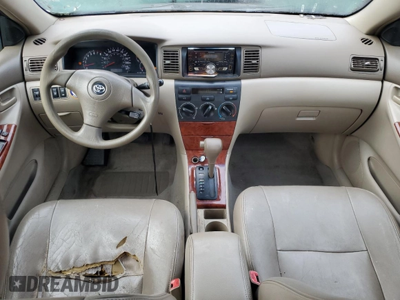 2005 Toyota Corolla CE with VIN 1NXBR30E75Z463700, listed as a Copart auction lot 84317814 with 210,910 mi miles and Clean Title. Bid and sale history available at DreamBid. Image 8.