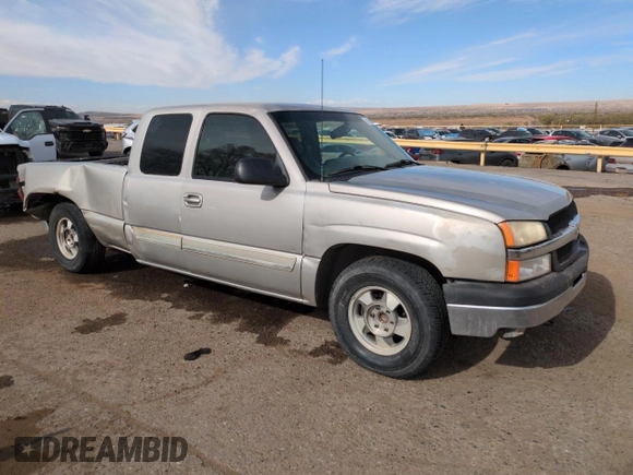 2004 Chevrolet Silverado 1500 Work Truck with VIN 2GCEC19V441126311, listed as a Copart auction lot 50166425 with 256,598 mi miles and Salvage Title. Bid and sale history available at carsss.com. Image 4.