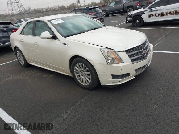 2010 Cadillac CTS Luxury with VIN 1G6DE5EG2A0109280, listed as a IAAI auction lot 41831015 with 63,860 mi miles. Bid and sale history available at carsss.com. Image 1.