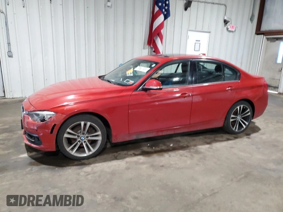 2016 BMW 3 Series 328i xDrive z VIN WBA8E3G56GNU00548, wystawiony jako Copart lot #45770255 z przebiegiem 96 877 mil mil oraz Czysty tytuł • Clean title. Historia ofert i sprzedaży dostępna na DreamBid. Obrazek 1.