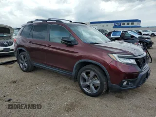 2019 Honda Passport Touring с VIN 5FNYF8H97KB016820, выставлен на аукционе Copart как лот 61562855 с пробегом 41 772 миль миль и Списание • Salvage title. История ставок и продаж доступна на DreamBid. Изображение 4.