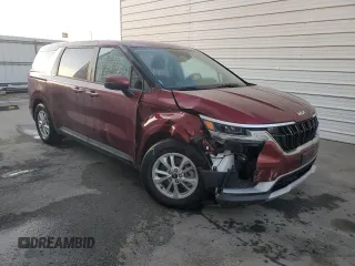 2023 Kia Carnival LX with VIN KNDNB4H35P6281919, listed as a Copart auction lot 76553584 with 0 mi miles and Salvage Title. Bid and sale history available at carsss.com. Image 4.
