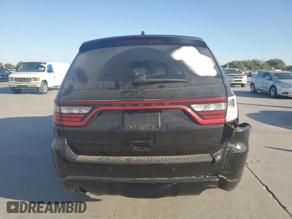 2023 Dodge Durango GT Plus with VIN 1C4RDHDG8PC686556, listed as a Copart auction lot 76351904 with 10,512 mi miles and Salvage title. Bid and sale history available at DreamBid. Image 6.