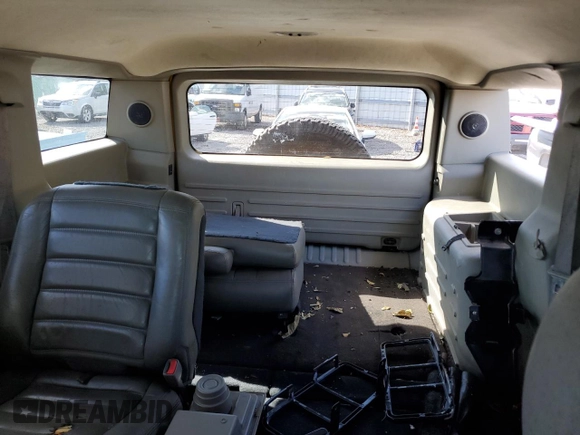 2003 Hummer H2 with VIN 5GRGN23U43H115909, listed as a Copart auction lot 81089154 with 0 mi miles and Clean Title. Bid and sale history available at carsss.com. Image 10.