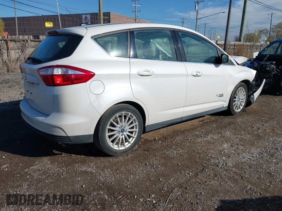2013 Ford C-Max Energi SEL with VIN 1FADP5CU5DL536509, listed as a IAAI auction lot 40780927 with Not Provided miles. Bid and sale history available at carsss.com. Image 4.