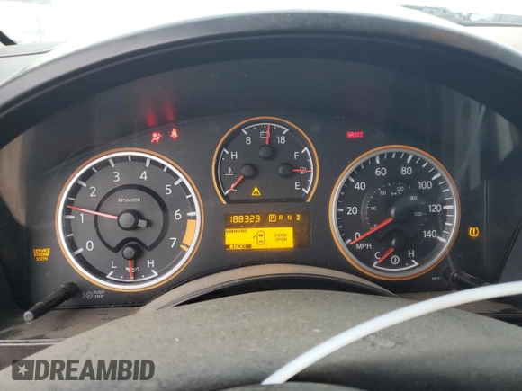2011 Nissan Titan SL with VIN 1N6AA0ED2BN305628, listed as a Copart auction lot 85012324 with 188,329 mi miles and Salvage Title. Bid and sale history available at carsss.com. Image 9.