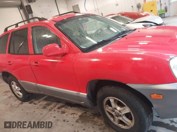 2003 Hyundai Santa Fe with VIN KM8SB12B83U510161, listed as a IAAI auction lot 42004585 with 98,106 mi miles. Bid and sale history available at carsss.com. Image 13.