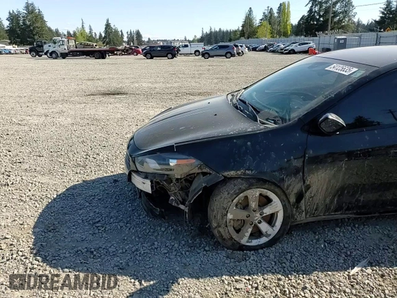 2015 Dodge Dart SXT with VIN 1C3CDFBB8FD265368, listed as a Copart auction lot 54125635 with 117,047 mi miles and Salvage Title. Bid and sale history available at carsss.com. Image 12.