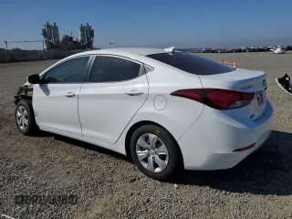 2016 Hyundai Elantra SE with VIN 5NPDH4AE8GH668797, listed as a Copart auction lot 60903675 with 99,404 mi miles and Salvage title. Bid and sale history available at DreamBid. Image 2.