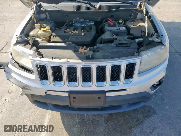 2011 Jeep Compass Limited with VIN 1J4NF5FB3BD257539, listed as a Copart auction lot 49238595 with 124,379 mi miles and Salvage Title. Bid and sale history available at carsss.com. Image 13.