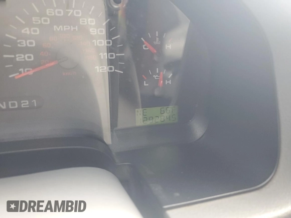 2006 Ford F-150 XLT with VIN 1FTPX12566KC51949, listed as a Copart auction lot 53346765 with 129,284 mi miles and Salvage title. Bid and sale history available at DreamBid. Image 9.
