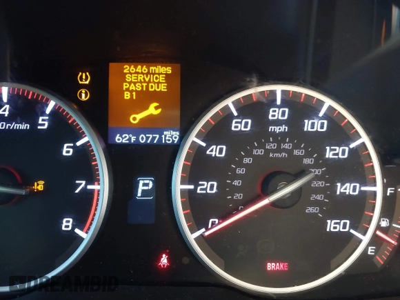 2016 Acura ILX w/Premium/A-SPEC Pkg with VIN 19UDE2F8XGA018734, listed as a IAAI auction lot 41297595 with 77,159 mi miles. Bid and sale history available at carsss.com. Image 15.
