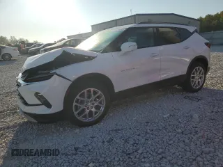 2023 Chevrolet Blazer LT z VIN 3GNKBJRS1PS227298, wystawiony jako Copart lot #71701554 z przebiegiem Nie podano mil oraz Czysty tytuł • Clean title. Historia ofert i sprzedaży dostępna na DreamBid. Obrazek 1.