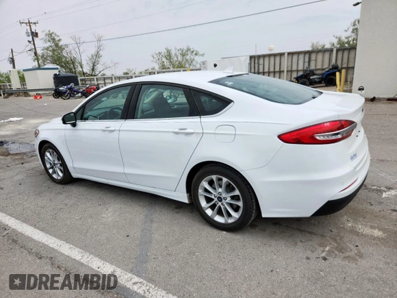 2020 Ford Fusion SE with VIN 3FA6P0HD0LR167482, listed as a Copart auction lot 59154645 with 68,292 mi miles and Salvage title. Bid and sale history available at DreamBid. Image 2.